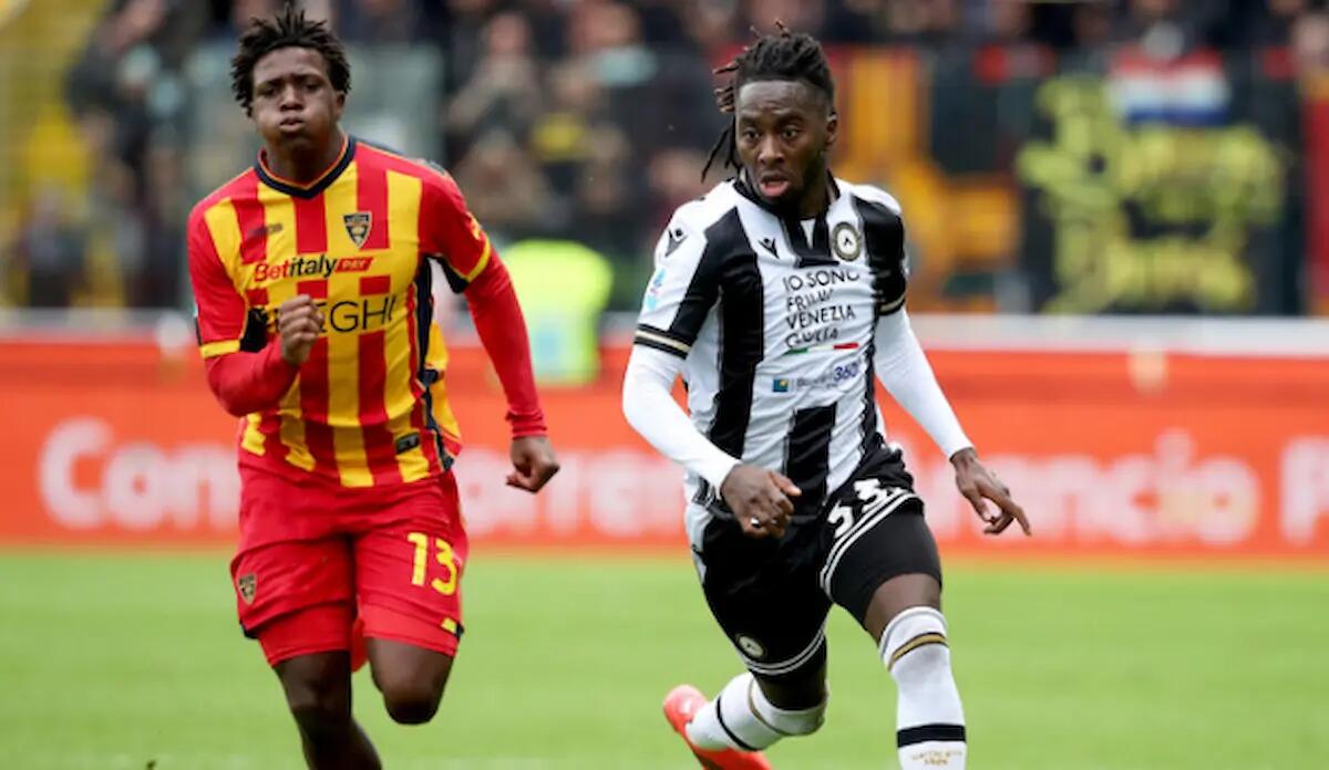 Udinese centra la vittoria contro il Lecce: 1-0 e secondo posto in classifica - 