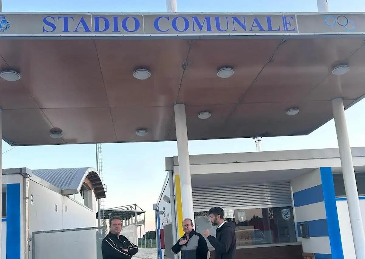 Il vicegovernatore Anzil visita il campo sportivo di Precenicco: focus su adeguamenti per l'Eyof 2027 - 