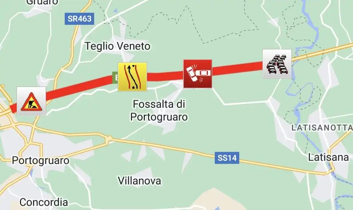 Incidente in A4 tra Latisana e Portogruaro: auto piomba contro una cisterna piena di xilene - 