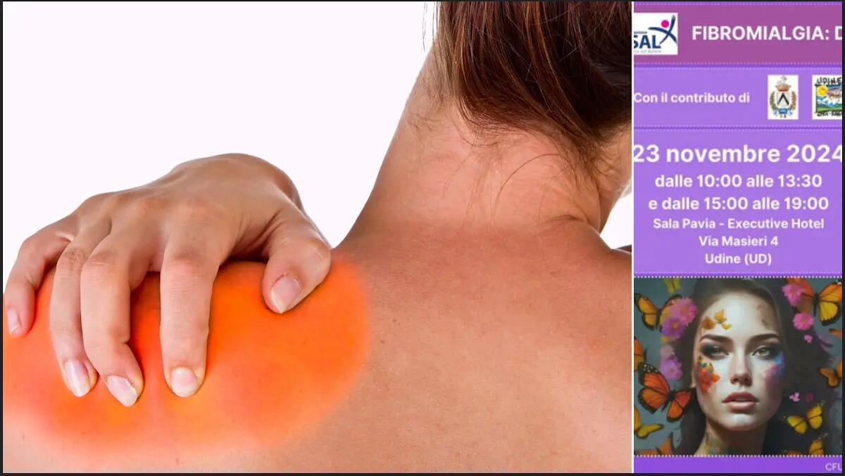Fibromialgia, un convegno a Udine il 23 novembre 2024. Il programma -