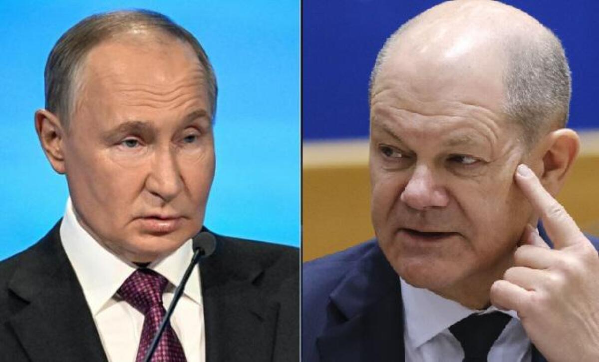 Ucraina: telefonata di un'ora tra il cancelliere Olaf Scholz e Putin - 