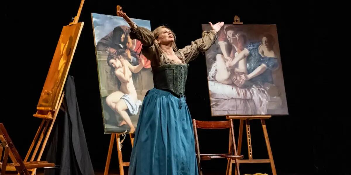 Debora Caprioglio celebra Artemisia Gentileschi al Teatro Ristori di Cividale - 