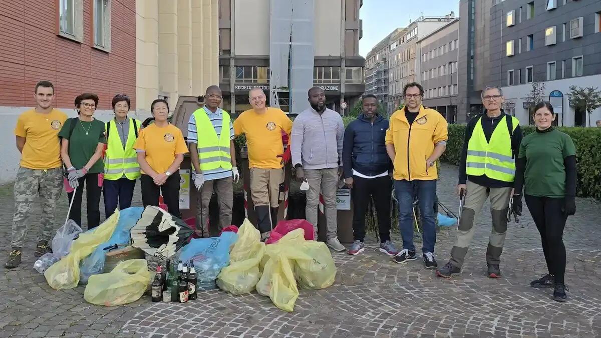 Pordenone: successo per il progetto "Puliamo i quartieri" con la partecipazione di 11 volontari - 