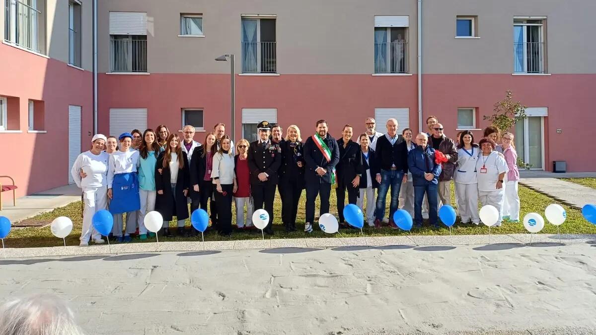 Inaugurato il nuovo campo di bocce alla RSA “San Giorgio” di Marcon -