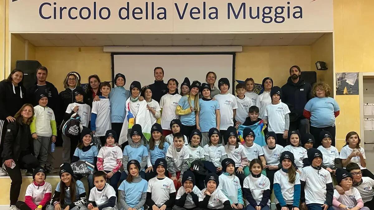 Giovani velisti al raduno autunnale della classe Optimist in Friuli Venezia Giulia -