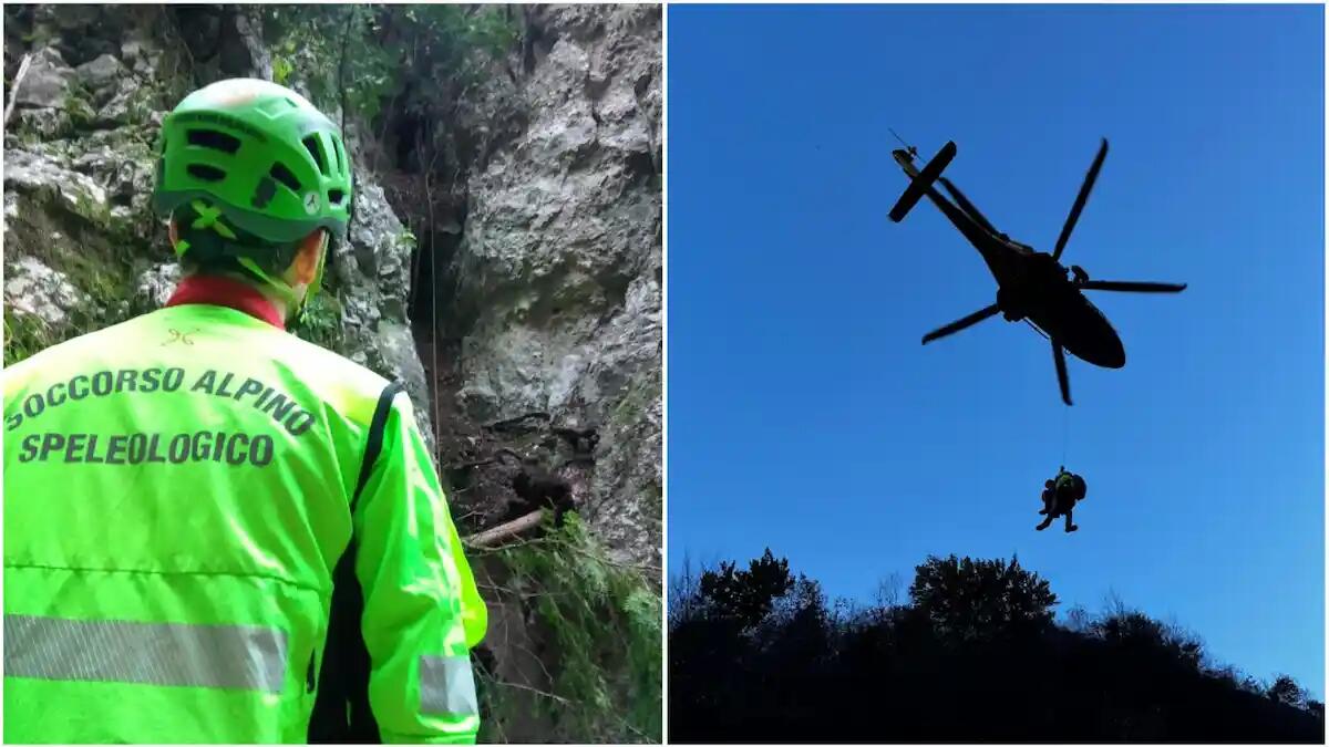 Perde l'equilibrio, precipita per 30 metri e si schianta nell'alveo del torrente: morto 26enne - 