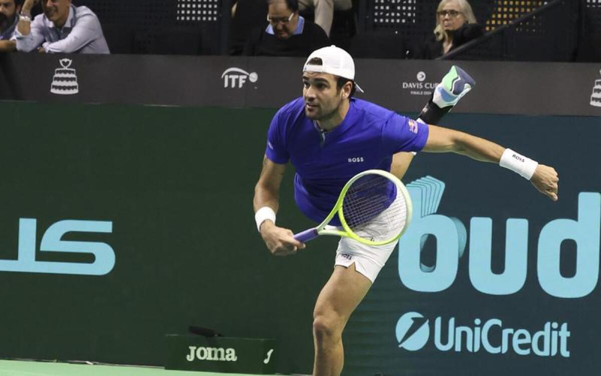 Coppa Davis: Berrettini supera Kokkinakis, Italia in vantaggio 1-0 e ora tocca a Sinner - 