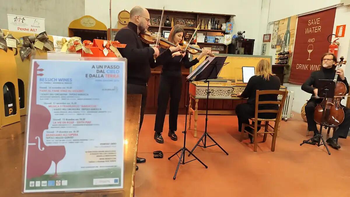 "Musica e fragranze barocche" alla cantina Bessich Wines: un evento imperdibile - 