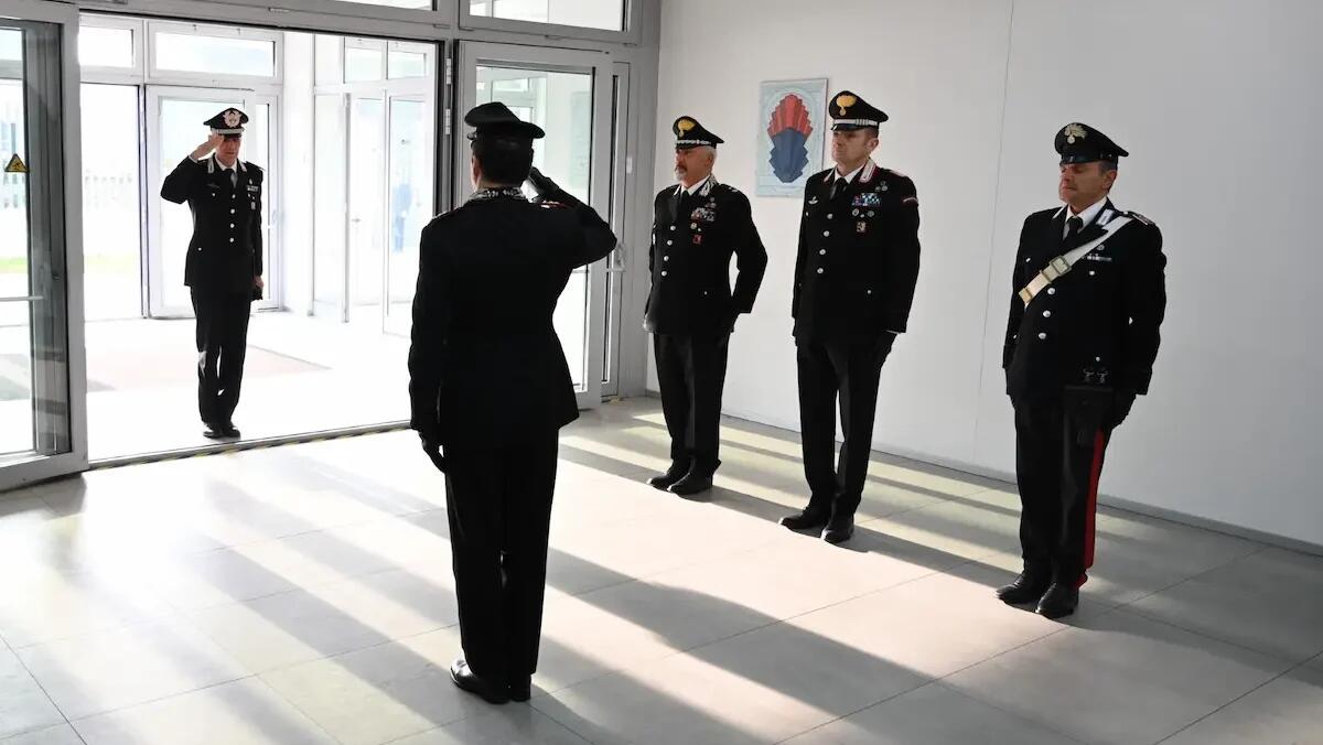 Il Comandante della Legione Carabinieri FVG visita il Comando Provinciale di Pordenone -