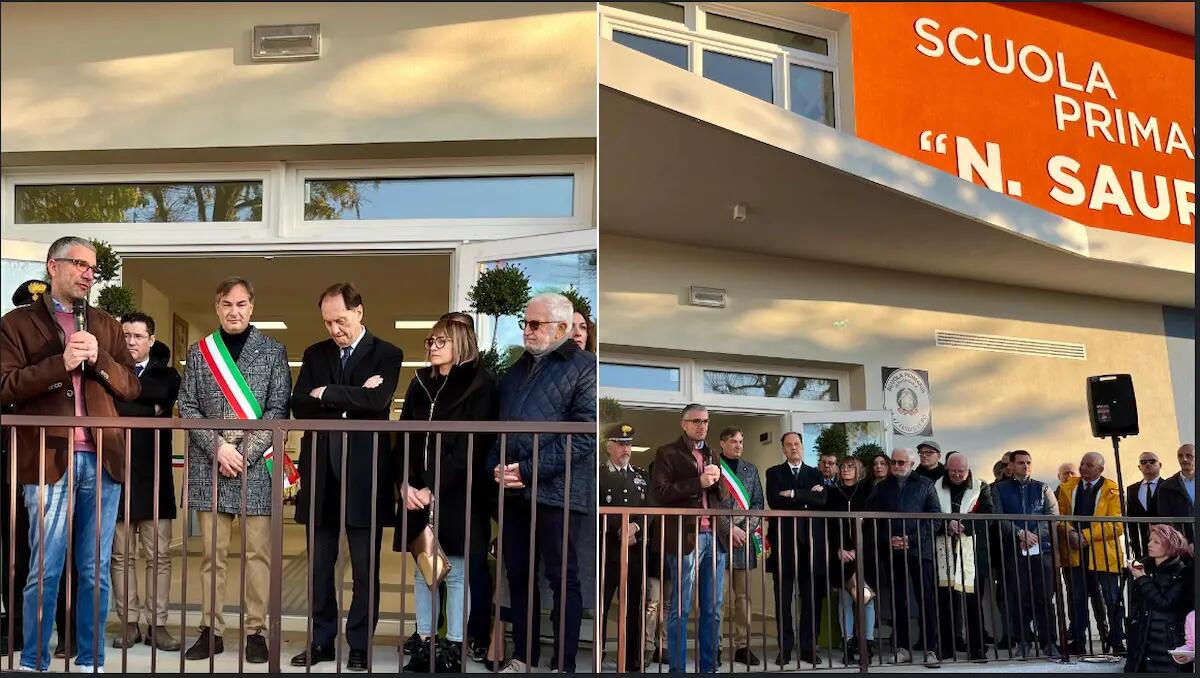 Azzano Decimo. Inaugurata la nuova scuola primaria Nazario Sauro di Fagnigola -