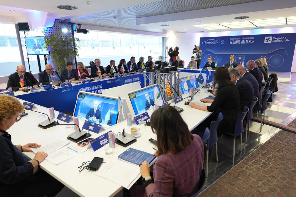 Incontri a Monza della Automotive Regions Alliance per il futuro del settore automotive - 