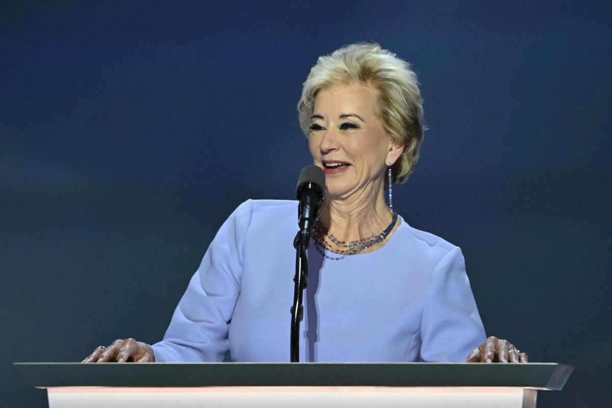 Trump sceglie Linda McMahon per il Dipartimento dell'Istruzione - 