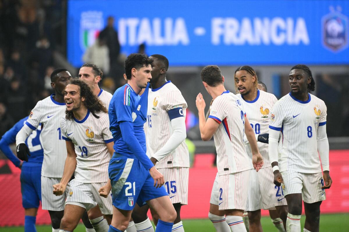 Nations League, Italia-Francia 1-3: gli azzurri sconfitti e secondi nel girone - 