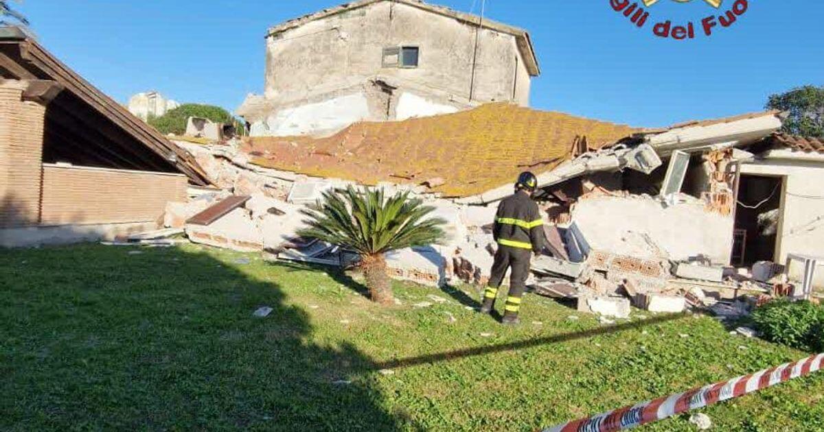 Crolla una villetta a Torrimpietra: salvata una donna - 