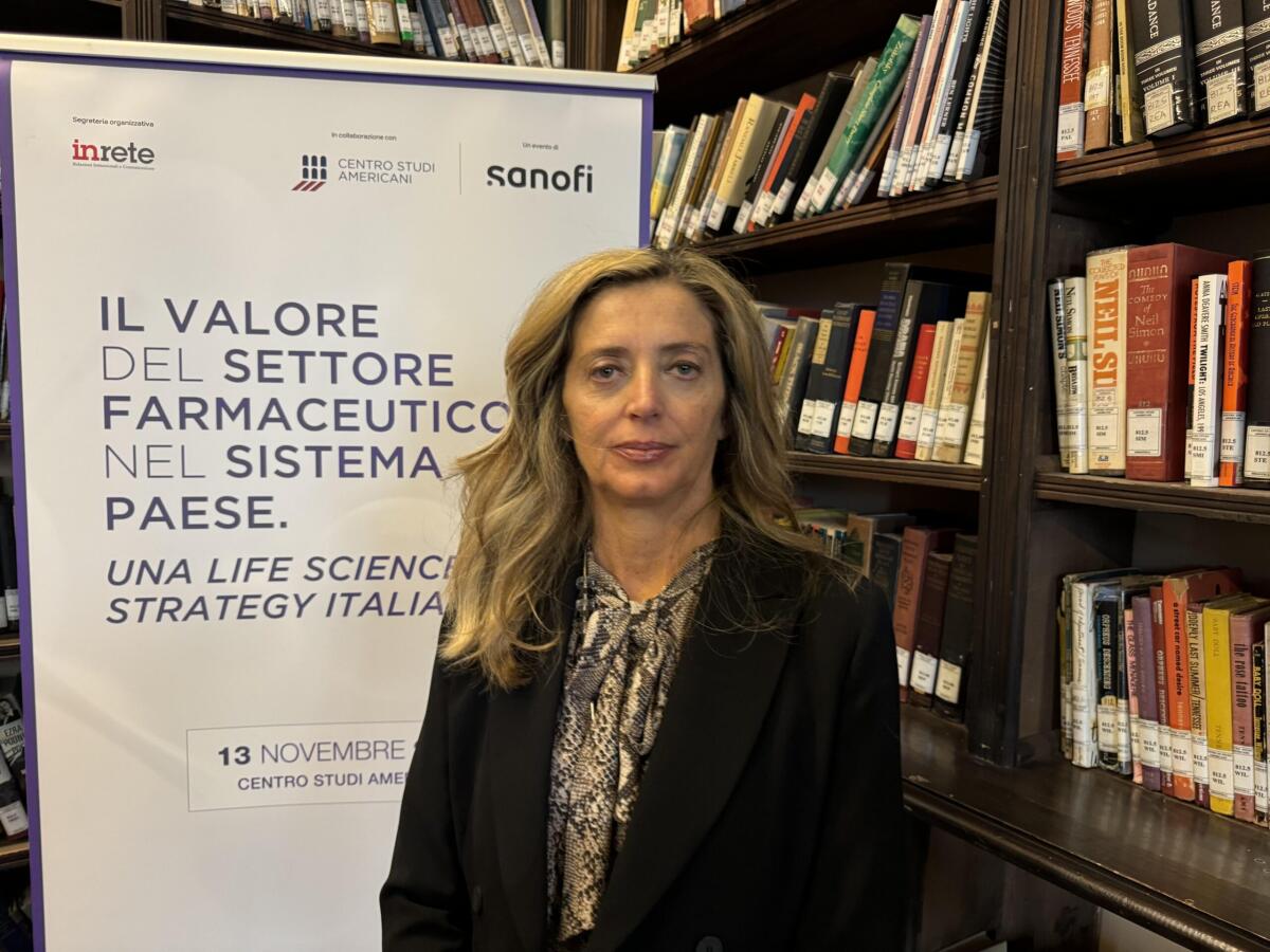 Filippini (Sanofi): "Azienda contribuisce con 1,4 miliardi al Pil italiano" - 