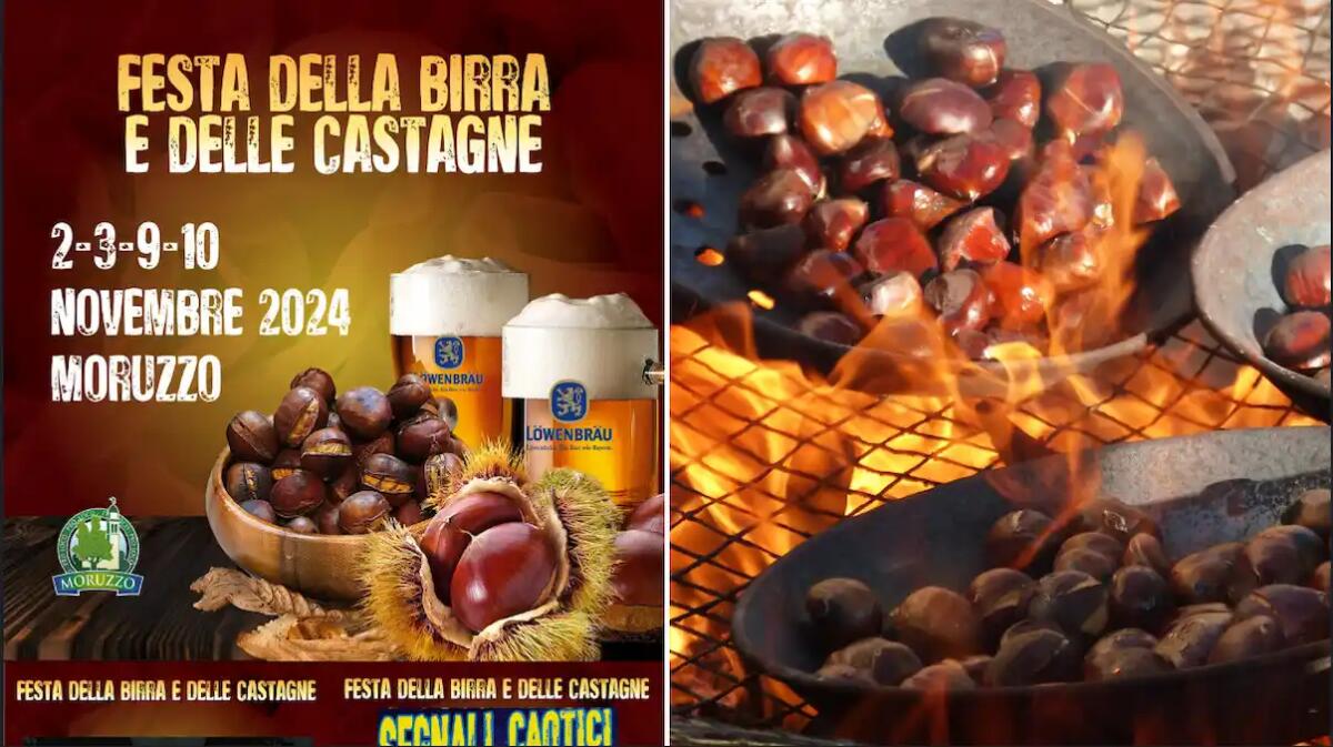 Festa della Birra e delle Castagne: due weekend di gusto e musica a Moruzzo - 
