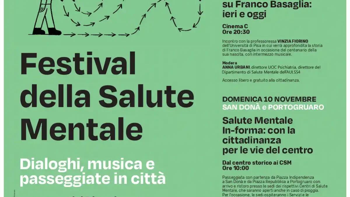 Festival della salute mentale: eventi e incontri a San Donà e Portogruaro -