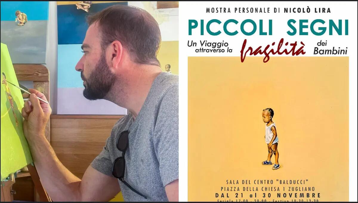 "Piccoli segni": l'arte di Nicolò Lira al Centro Balducci di Zugliano - 