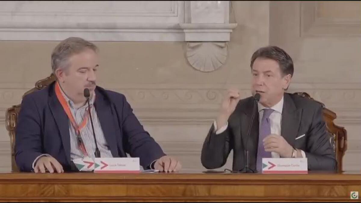 Conte: "La guerra? Avrei telefonato a Putin" - Intervista Video - 