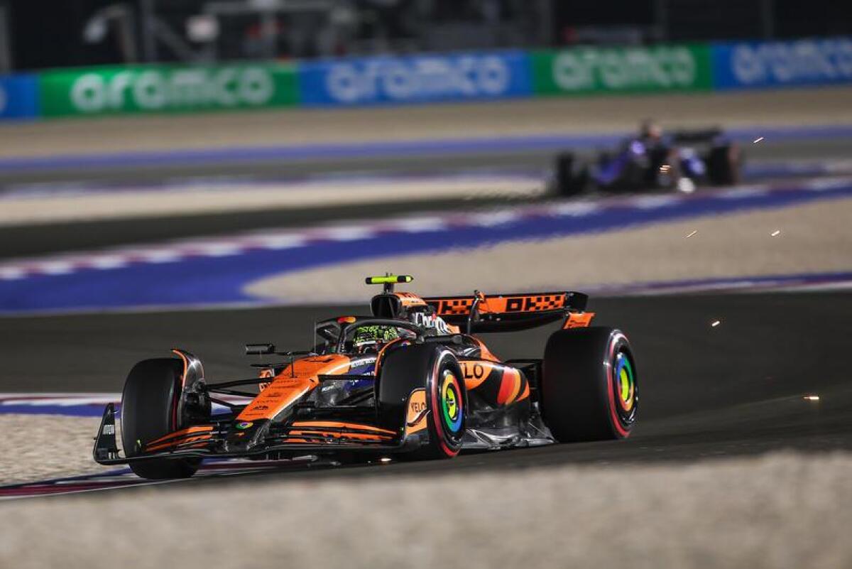 Qualifiche Sprint Gp Qatar: Norris in pole, seguito da Russell e dalla Ferrari - 