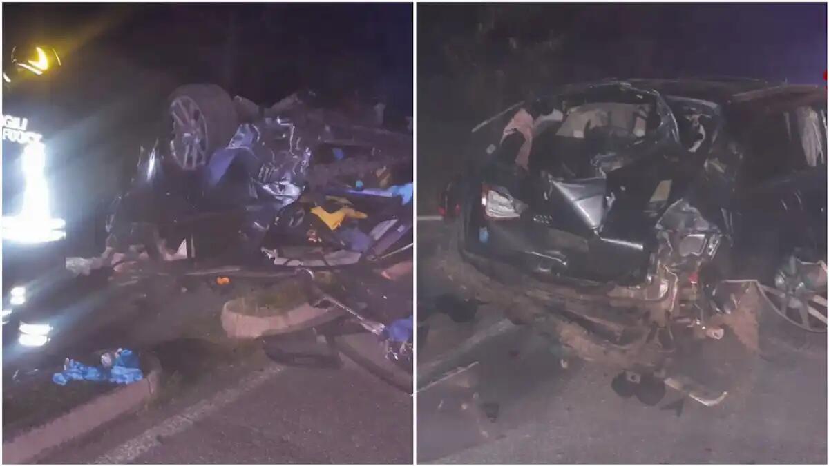 Paura a San Biagio di Callalta, auto fuori controllo si ribalta: 3 feriti, uno gravissimo - 