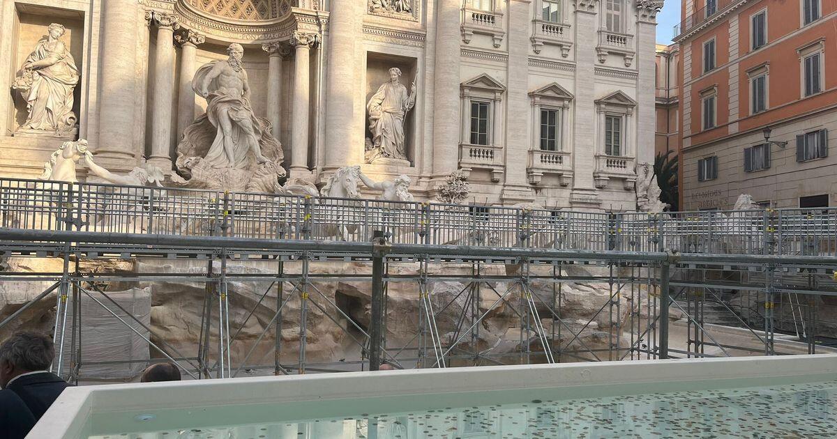 La nuova passerella sulla Fontana di Trevi: uno spettacolo da non perdere - 