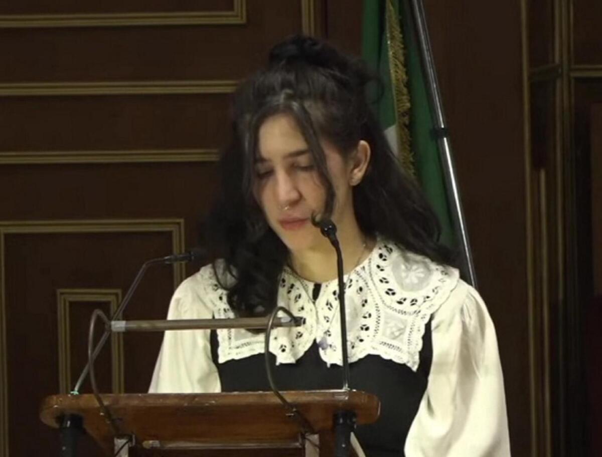 Cecchettin, la sorella Elena rivela a Valditara: "Giulia uccisa da ragazzo italiano, bianco e per bene" - 