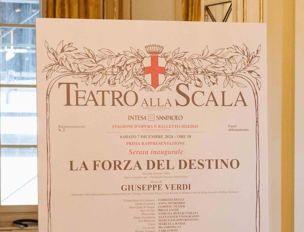 Riccardo Chailly dirige 'La forza del destino' di Verdi alla Scala nel 2024 - 