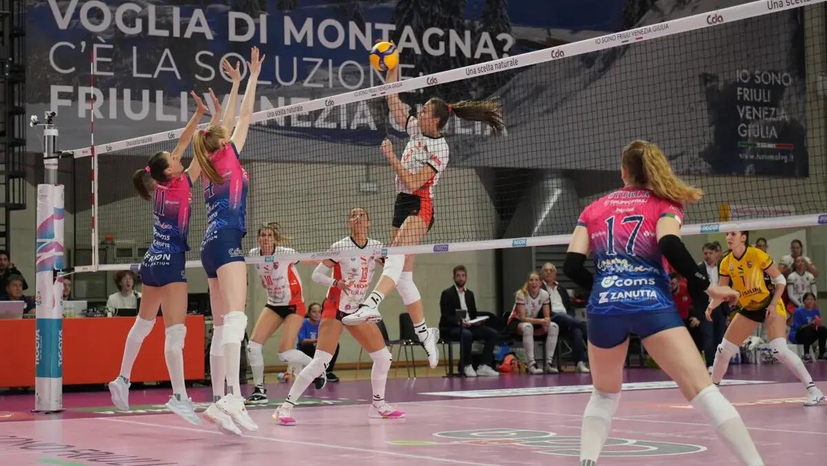 La CDA Talmassons si arrende a Cuneo: le piemontesi vincono 1-3 - 