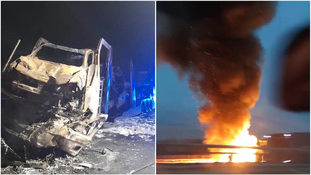 Tragedia in A4, tamponamento ed incendio: c'è un morto. Cosa è successo - 