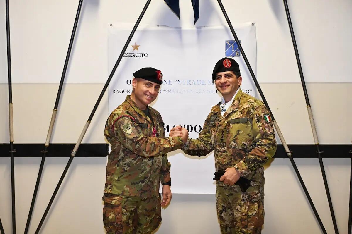 Esercito: nuovo comando al Raggruppamento FVG-Veneto -