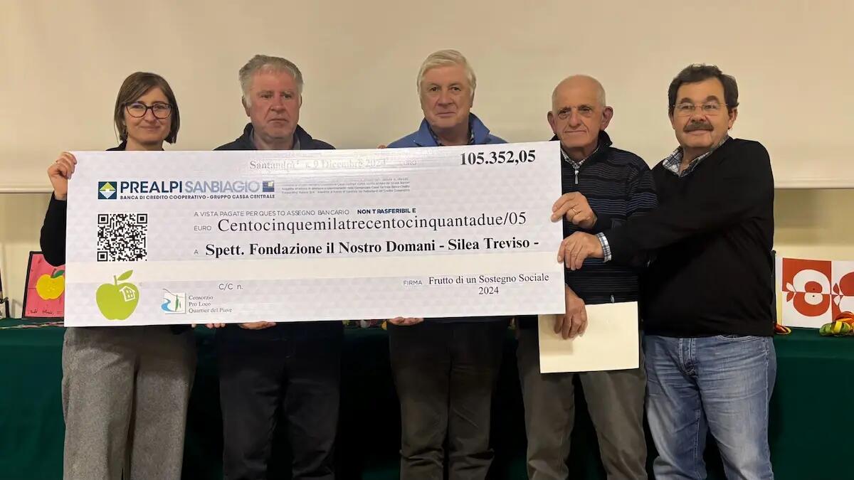 “Frutto di un sostegno sociale” da record: «oltre 105mila euro per le persone con disabilità» -