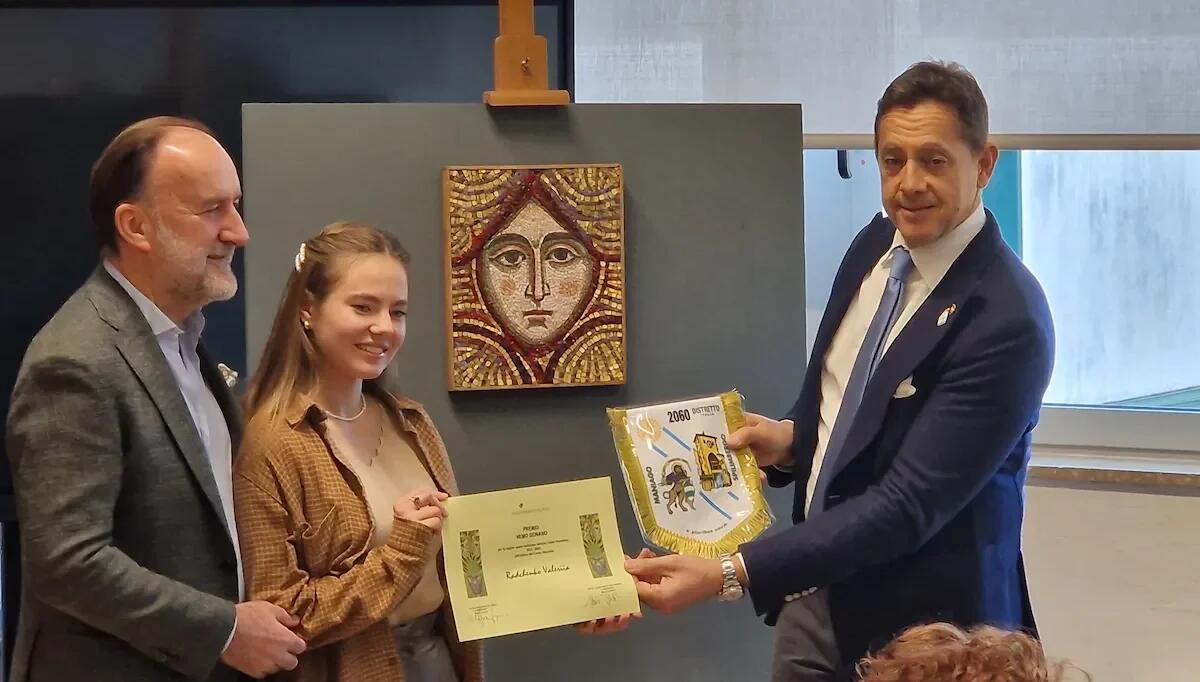 Premio Nemo Gonano 2024 per il mosaico: vince l’allieva Valeriia Radchenko - 