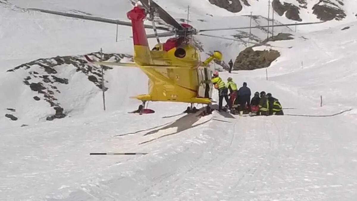 Travolto da una motoslitta: ferito gravemente un bambino trasportato d'urgenza in ospedale - 