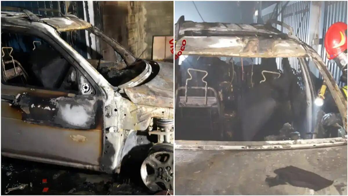 Auto in fiamme in un garage interrato: evacuato il condominio - 