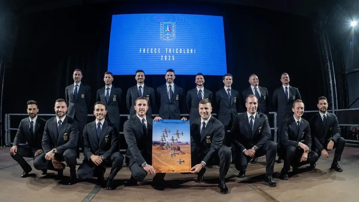 Frecce Tricolori 2025: svelata la nuova formazione e il poster ufficiale -