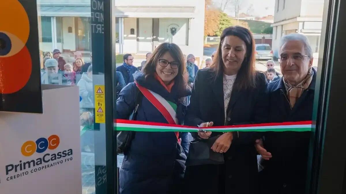 PrimaCassa Fvg inaugura la nuova filiale a Majano: un impegno concreto per la comunità - 