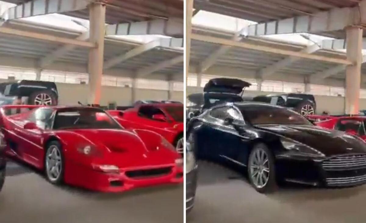 Assad in fuga dalla Siria, le supercar rimangono nel garage - Video - 