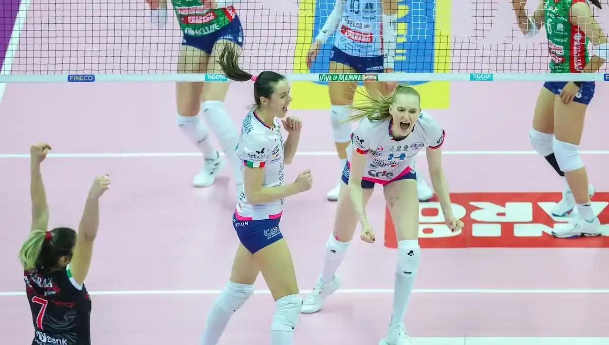 Conegliano vince 3-0 ma la CDA Talmassons FVG esce a testa alta dal PalaVerde -