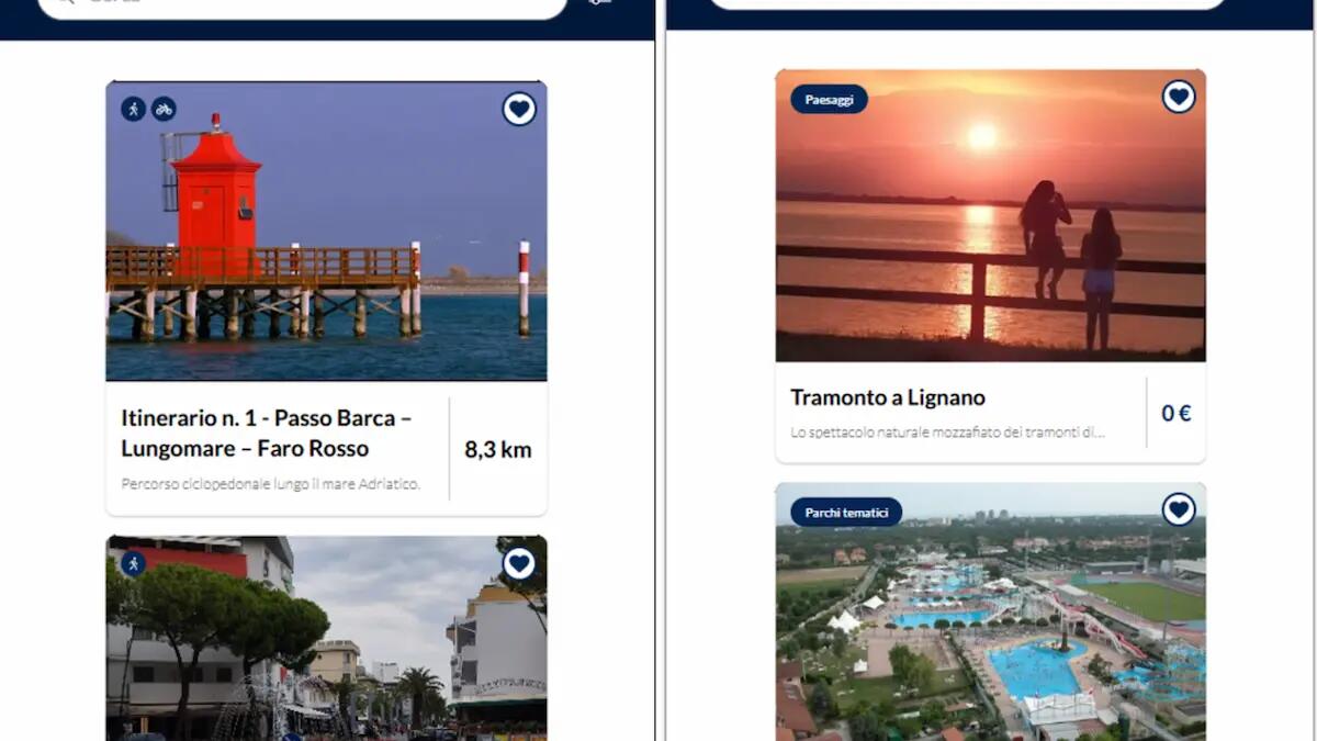 Nuova app turistica a Lignano Sabbiadoro: percorsi, eventi e sostenibilità in un click -
