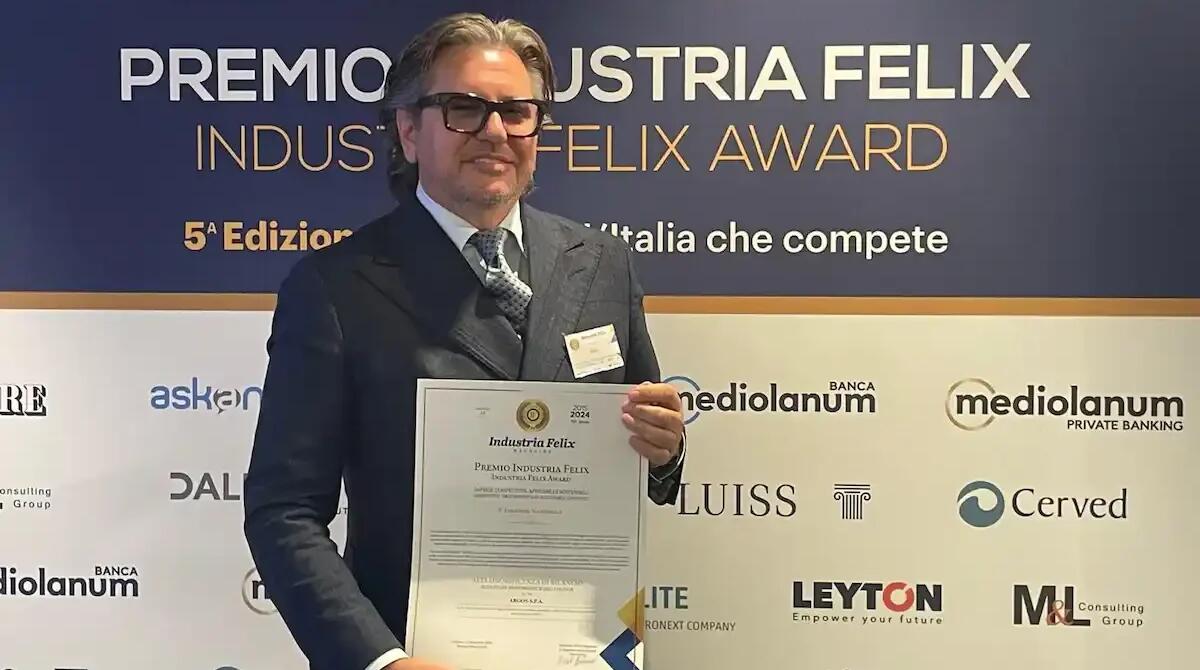 Argos premiata come eccellenza italiana: sostenibilità e innovazione al centro della sua crescita -