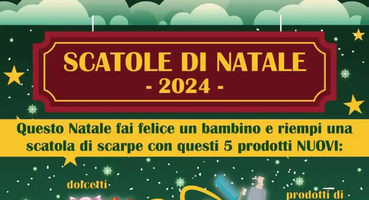 Il progetto “Scatole di Natale” arriva a Pordenone: dona un sorriso ai bambini - 
