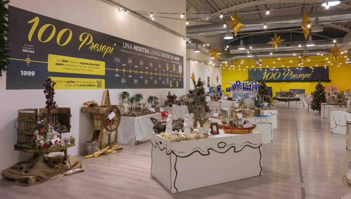 A Città Fiera torna la Mostra 100 Presepi: viaggio nella natività tra arte, riciclo e creatività -