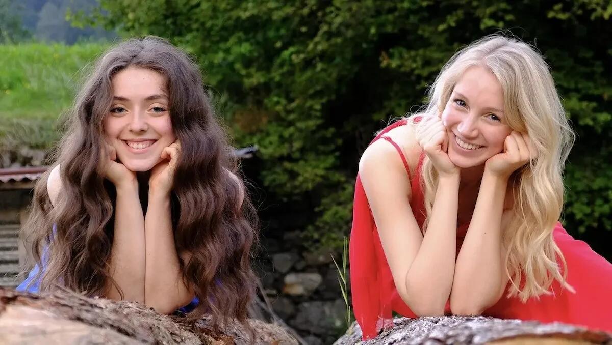 Giulia Rimonda e Valentina Kaufman in concerto per gli auguri di Natale a Tolmezzo - 