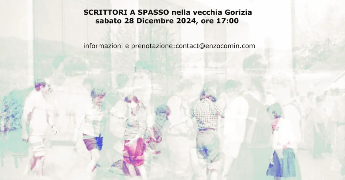 Letture e arte in movimento: il tour letterario di Gorizia il 28 dicembre -