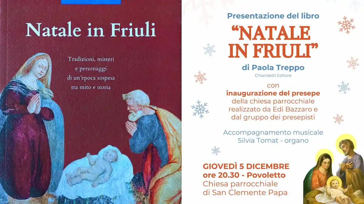 A Povoletto si inaugura il presepe e si presenta in musica il libro “Natale in Friuli” -