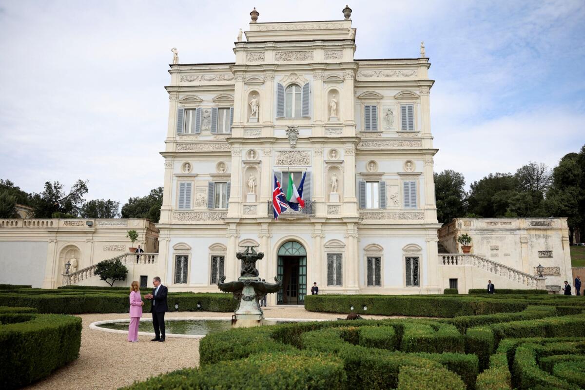 Villa Pamphili torna protagonista, Meloni la preferisce sempre di più - 