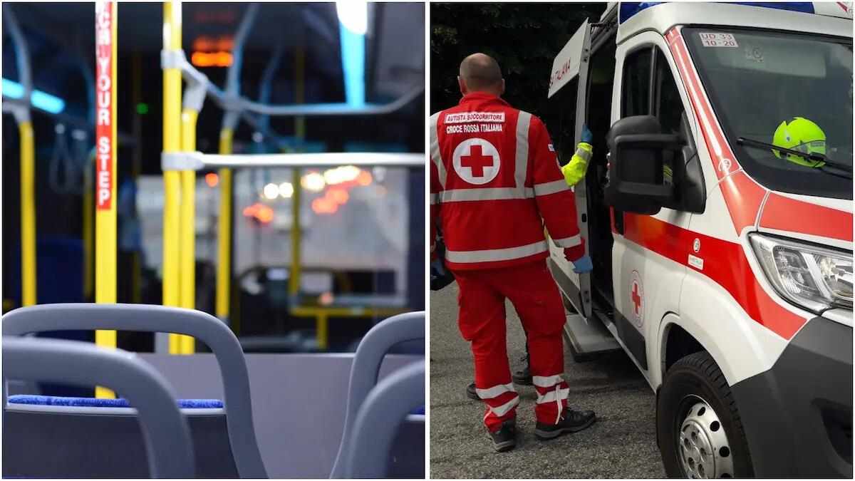 Panico in centro, i freni non funzionano: autobus colpisce tre auto e sfonda una vetrina - 