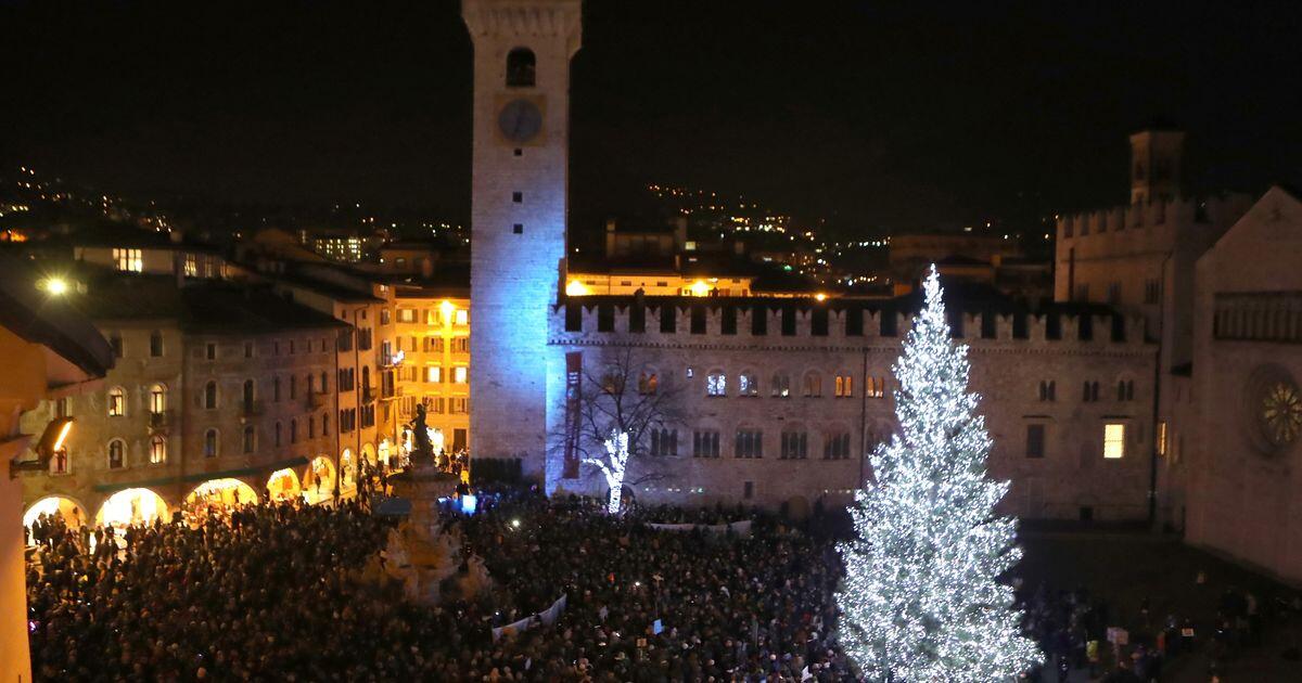 Natale innevato a Trento dopo 24 anni - 