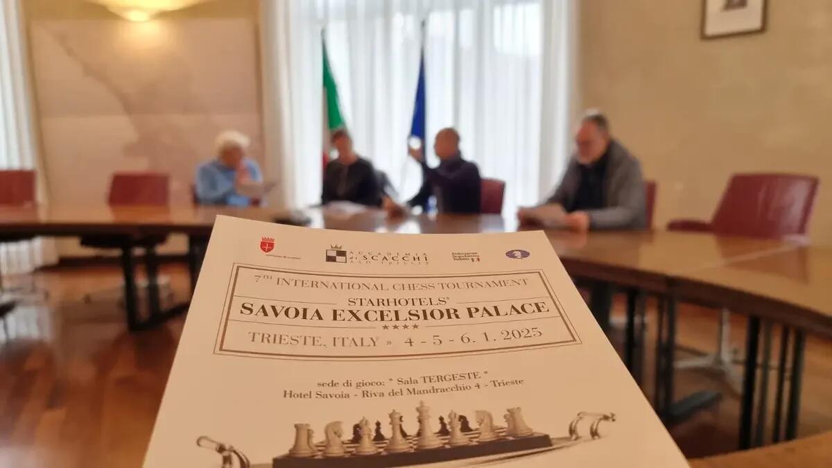 Tutto pronto a Trieste per il settimo torneo internazionale di scacchi - 